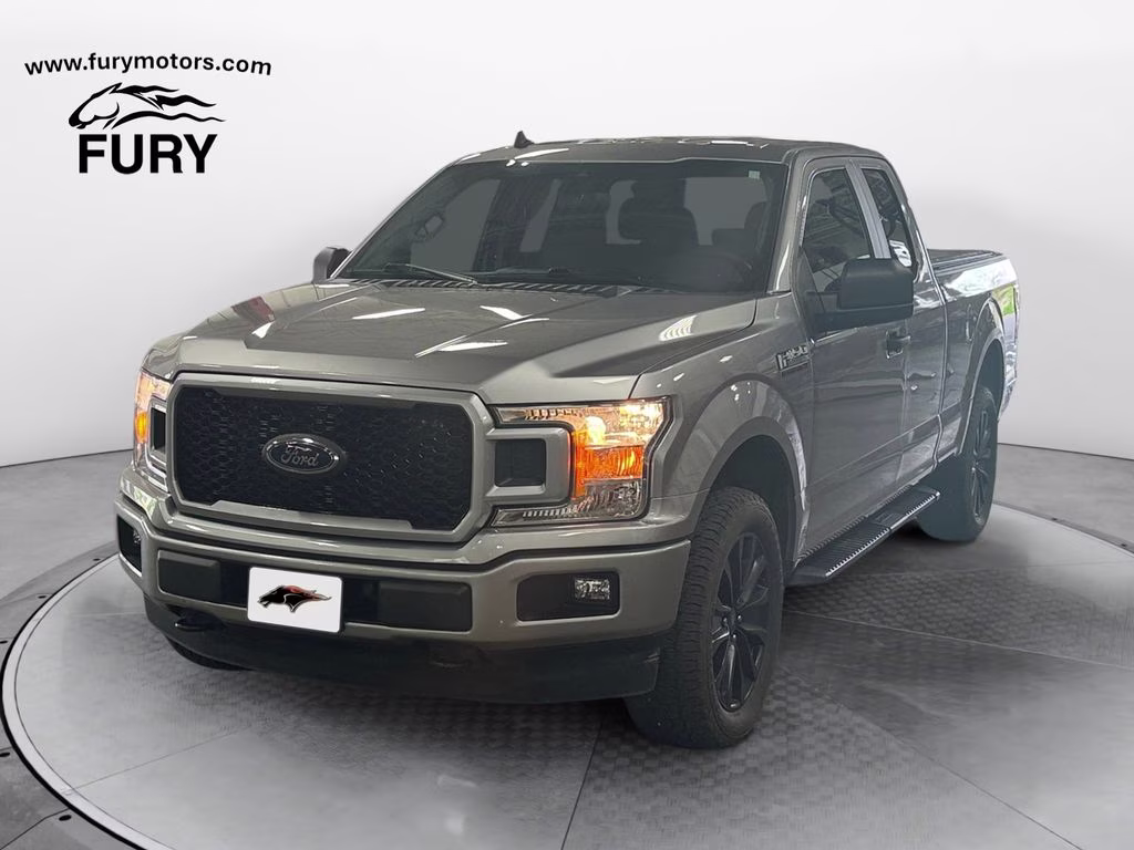 2020 Silver Metallic Ford F-150 XL 4X4 Truck
