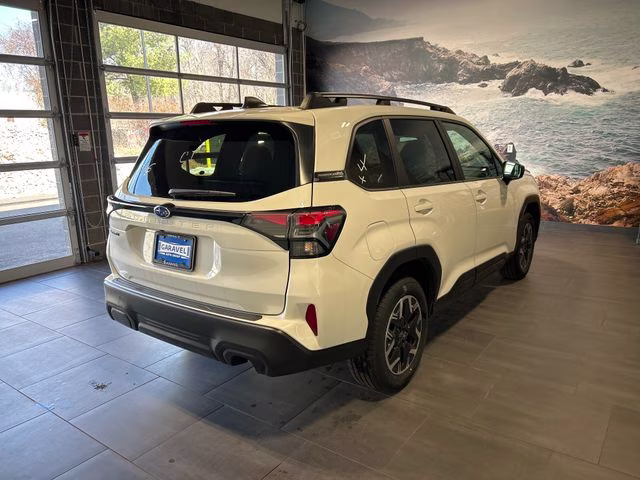 2026 White Subaru Forester Premium AWD SUV