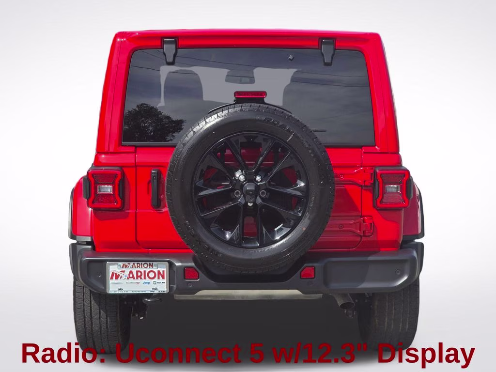 2025 Firecracker Red Clearcoat Jeep Wrangler Sahara 4xe 4X4 SUV