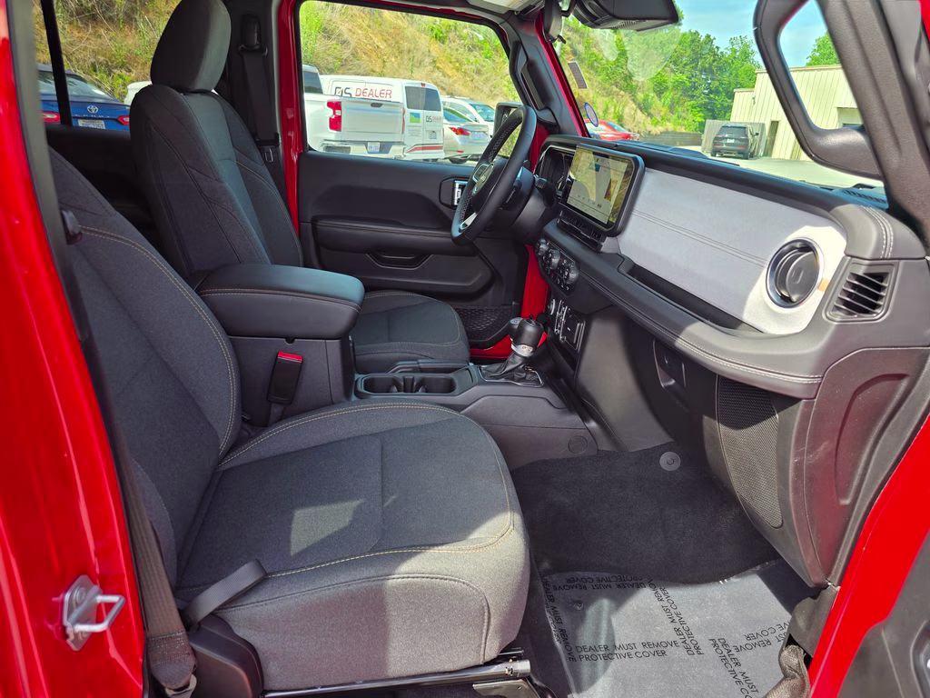 2025 Firecracker Red Clearcoat Jeep Wrangler Sahara 4xe 4X4 SUV