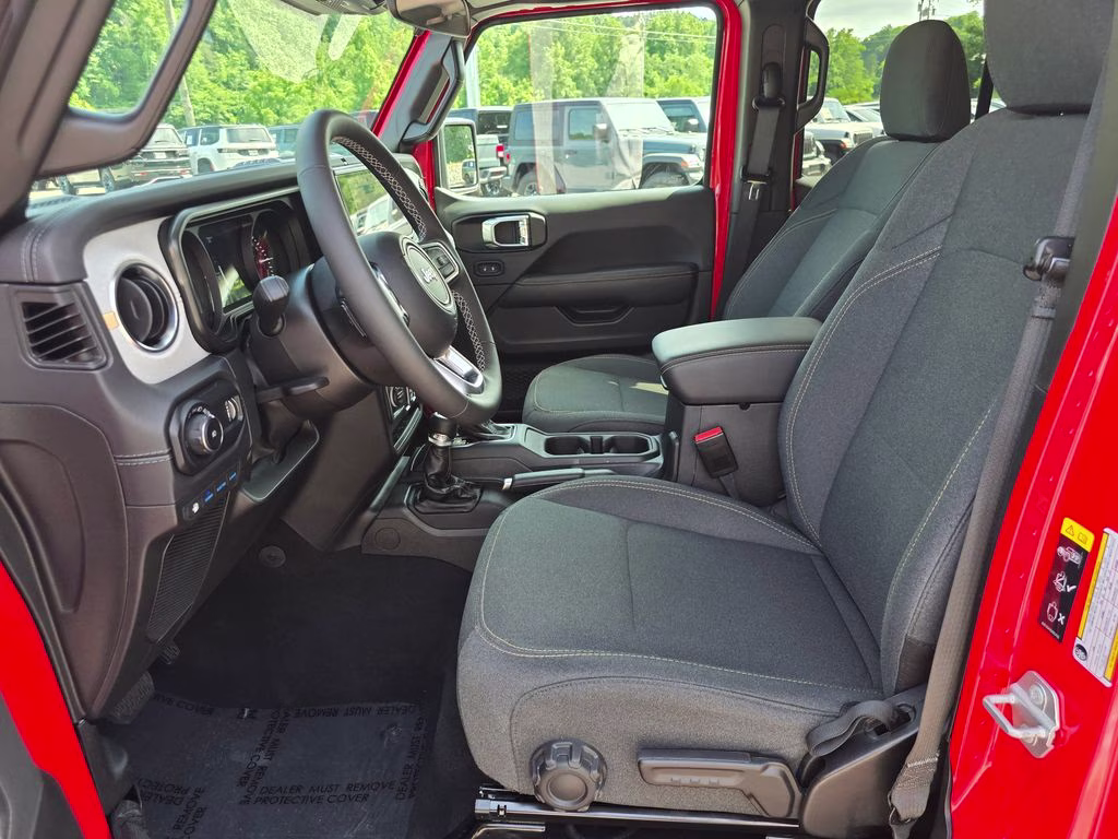 2025 Firecracker Red Clearcoat Jeep Wrangler Sahara 4xe 4X4 SUV