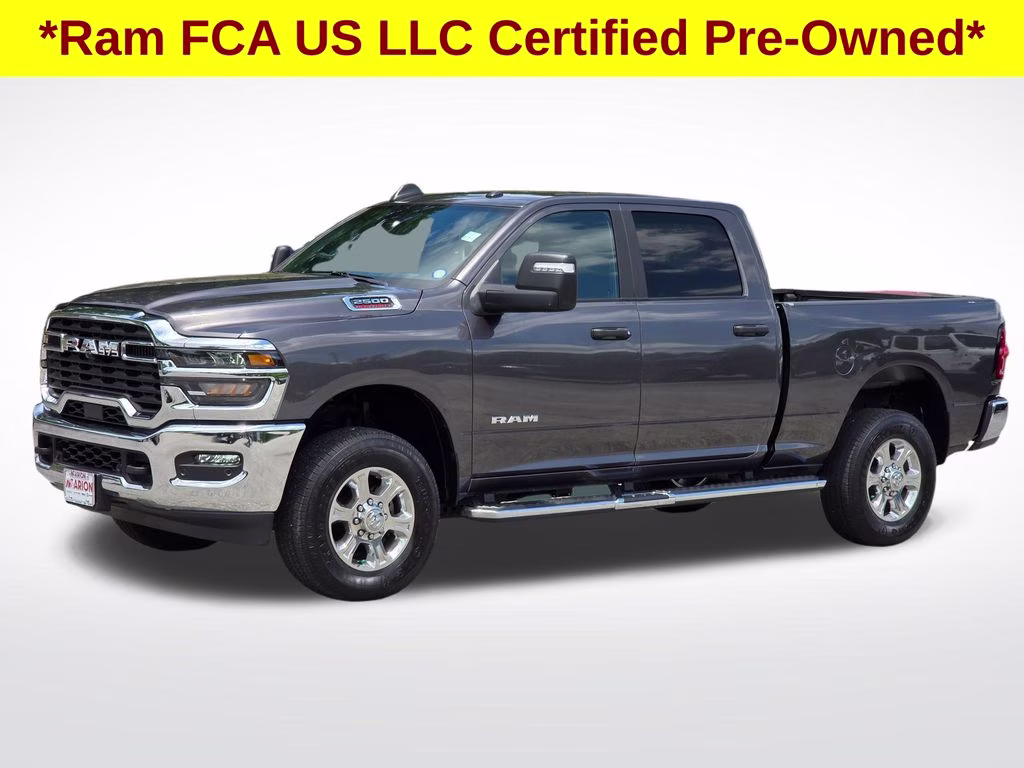 2025 Granite Crystal Metallic Clearcoat Ram 2500 Big Horn 4X4 Truck