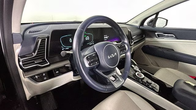 2023 Fusion Black Kia Sportage Hybrid EX AWD SUV