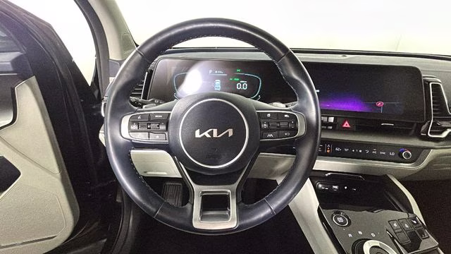 2023 Fusion Black Kia Sportage Hybrid EX AWD SUV