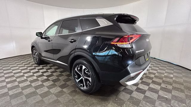 2023 Fusion Black Kia Sportage Hybrid EX AWD SUV
