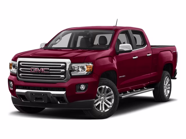 2017 Red Quartz Tintcoat GMC Canyon SLT 4X4 Truck
