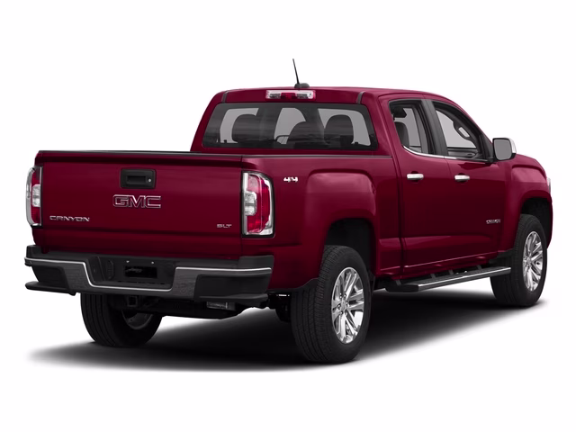 2017 Red Quartz Tintcoat GMC Canyon SLT 4X4 Truck