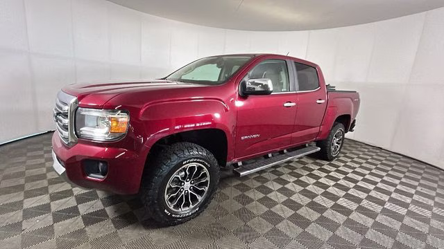 2017 Red Quartz Tintcoat GMC Canyon SLT 4X4 Truck
