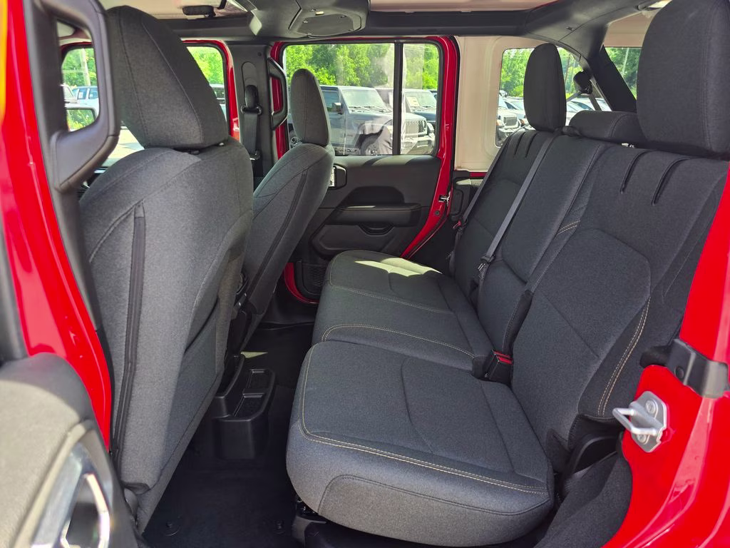 2025 Firecracker Red Clearcoat Jeep Wrangler Sahara 4xe 4X4 SUV