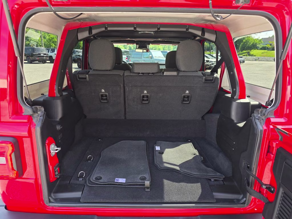 2025 Firecracker Red Clearcoat Jeep Wrangler Sahara 4xe 4X4 SUV