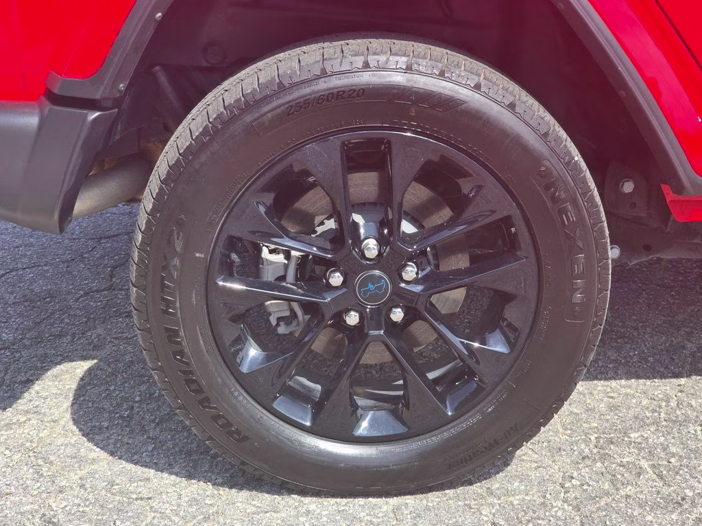 2025 Firecracker Red Clearcoat Jeep Wrangler Sahara 4xe 4X4 SUV