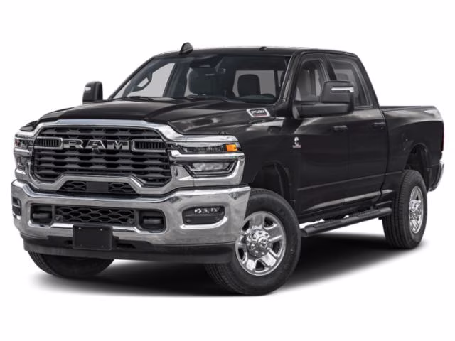 2025 Diamond Black Crystal Pearlcoat Ram 2500 Big Horn 4X4 Truck