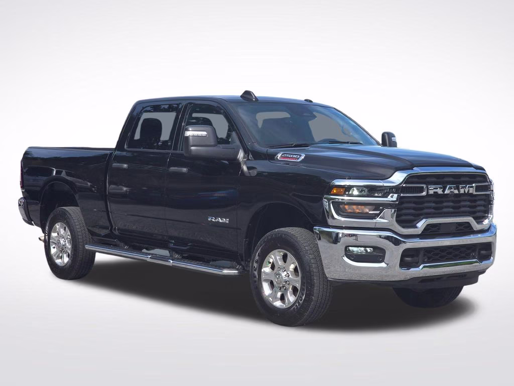 2025 Diamond Black Crystal Pearlcoat Ram 2500 Big Horn 4X4 Truck