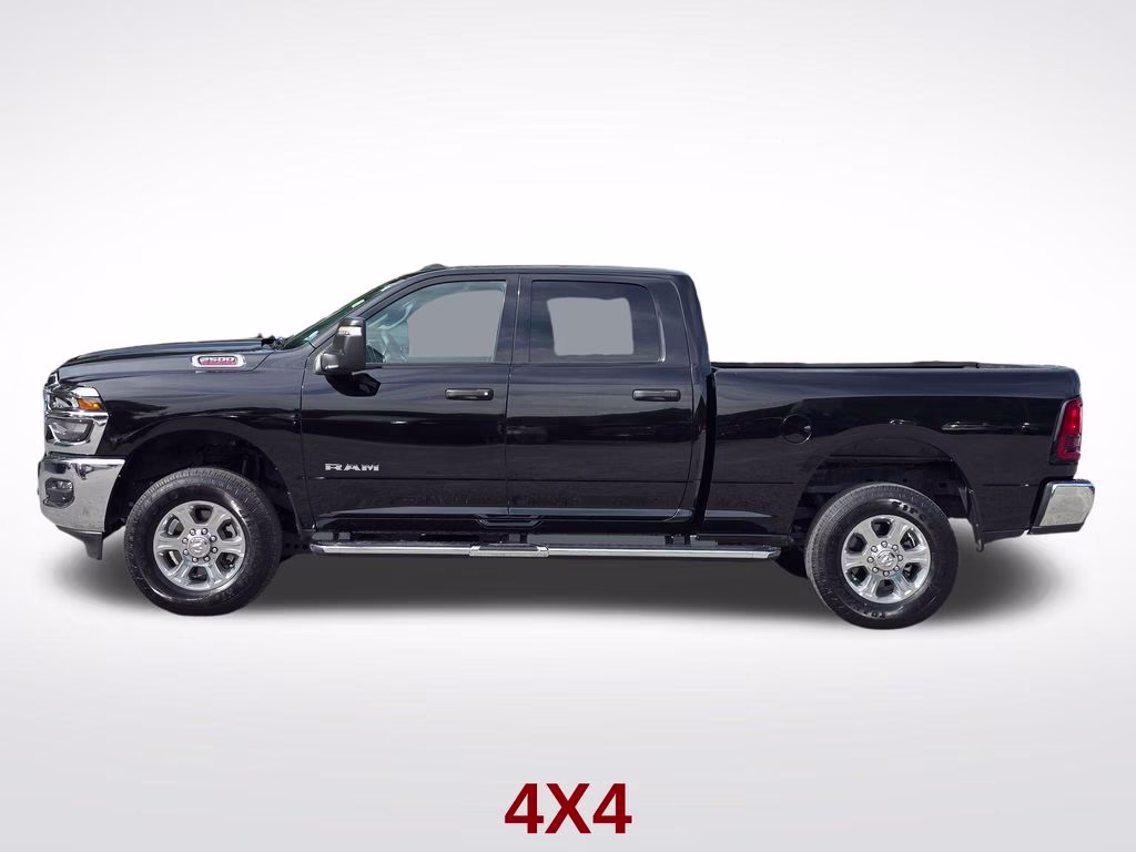 2025 Diamond Black Crystal Pearlcoat Ram 2500 Big Horn 4X4 Truck