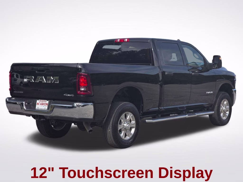 2025 Diamond Black Crystal Pearlcoat Ram 2500 Big Horn 4X4 Truck