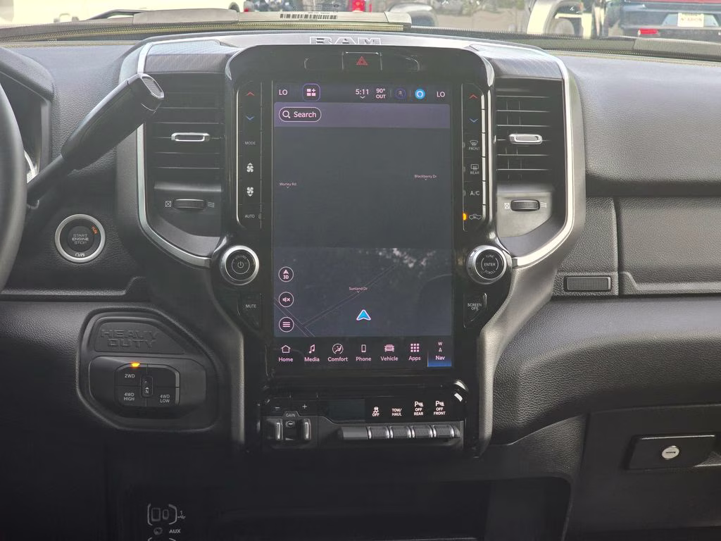 2025 Diamond Black Crystal Pearlcoat Ram 2500 Big Horn 4X4 Truck