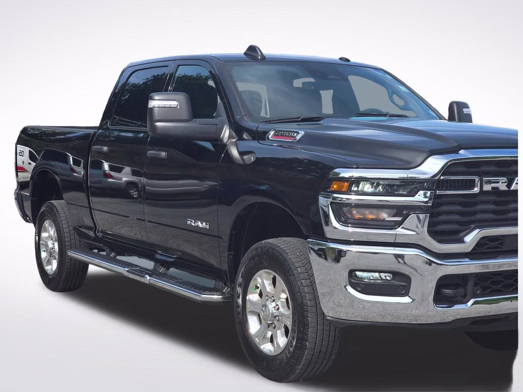 2025 Diamond Black Crystal Pearlcoat Ram 2500 Big Horn 4X4 Truck