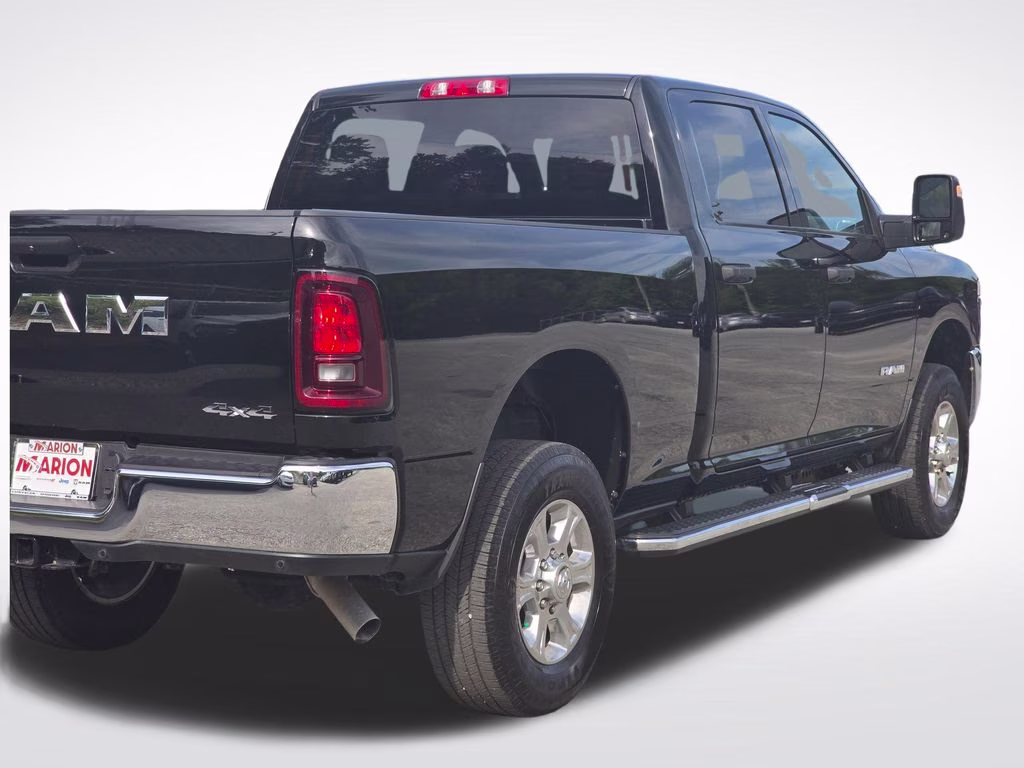 2025 Diamond Black Crystal Pearlcoat Ram 2500 Big Horn 4X4 Truck