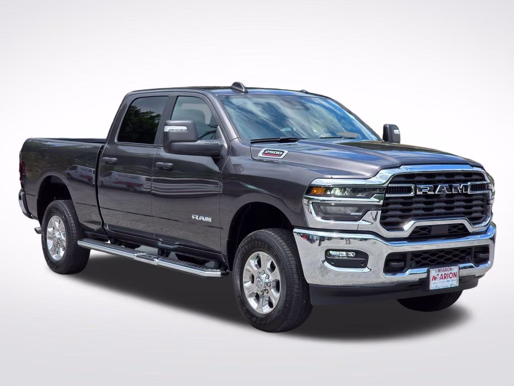 2025 Granite Crystal Metallic Clearcoat Ram 2500 Big Horn 4X4 Truck