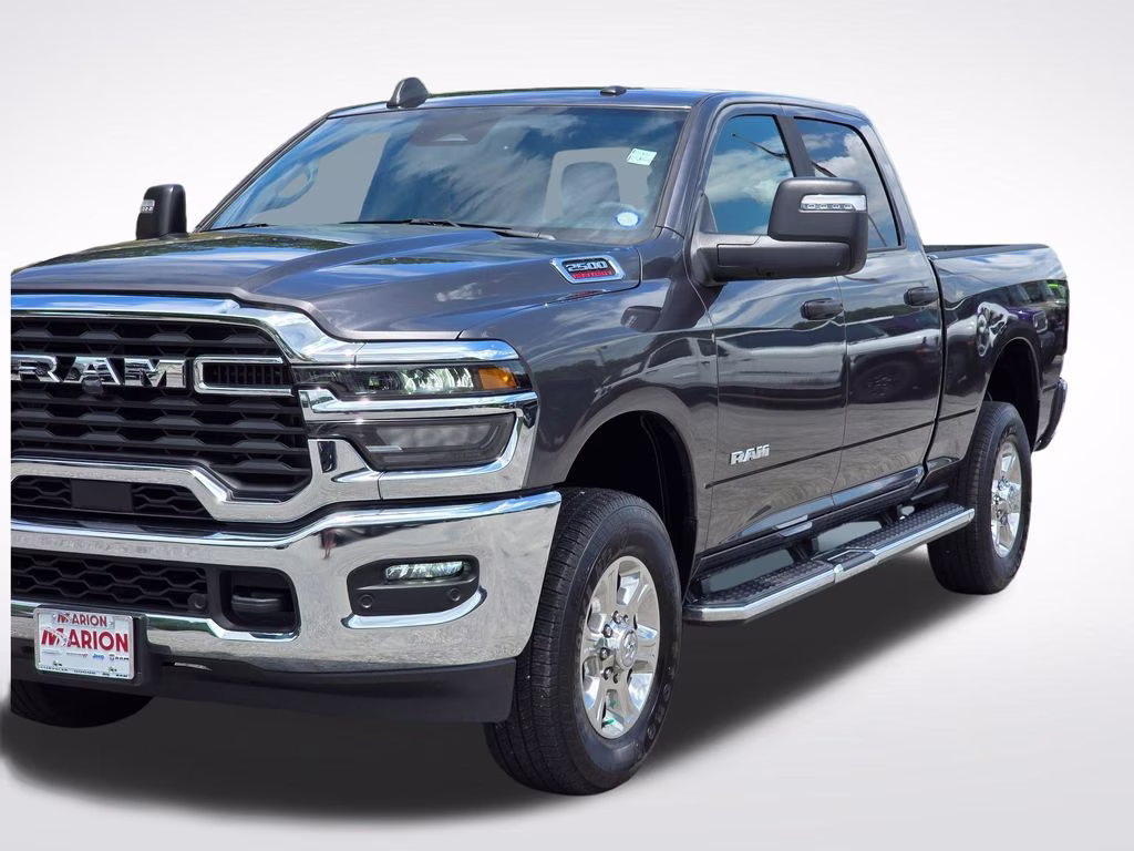 2025 Granite Crystal Metallic Clearcoat Ram 2500 Big Horn 4X4 Truck
