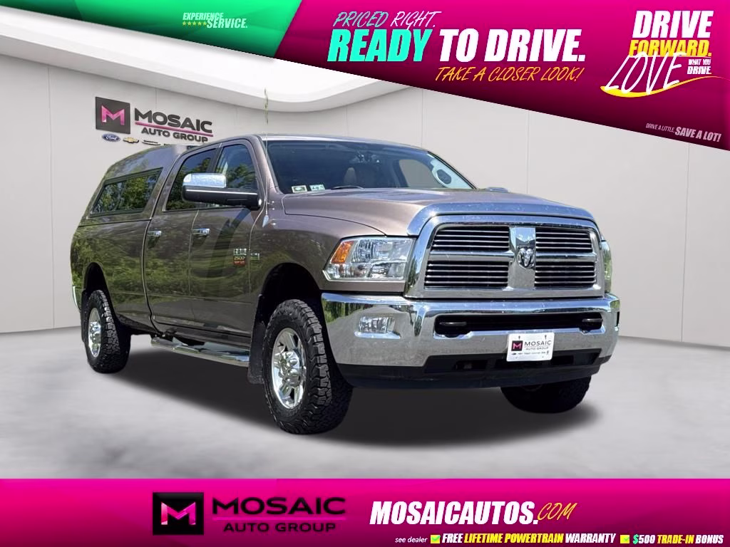 2010 Austin Tan Pearlcoat/Light Graystone Pearlcoat Dodge 2500 Laramie 4X4 Truck