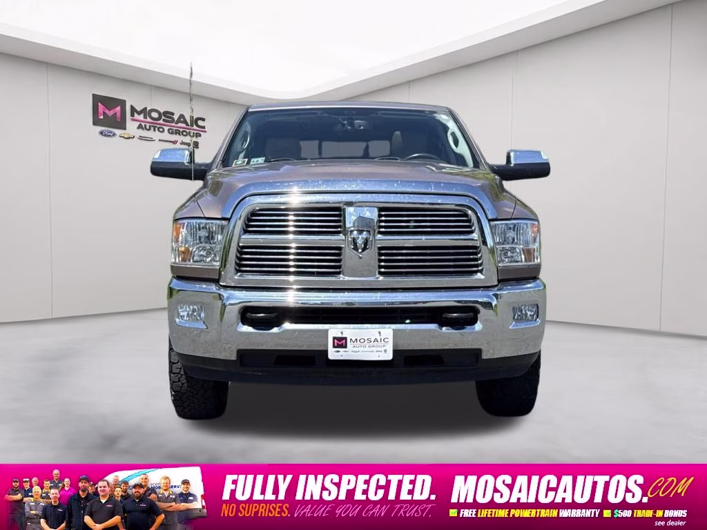 2010 Austin Tan Pearlcoat/Light Graystone Pearlcoat Dodge 2500 Laramie 4X4 Truck