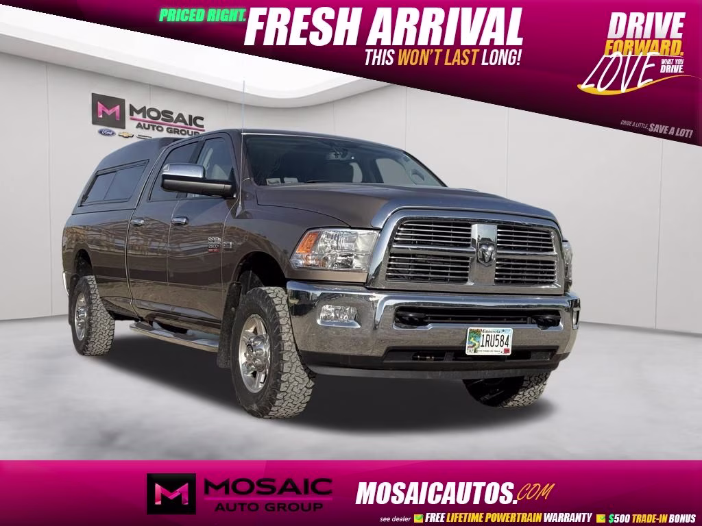 2010 Tan Pearl Dodge 2500 Laramie 4X4 Truck