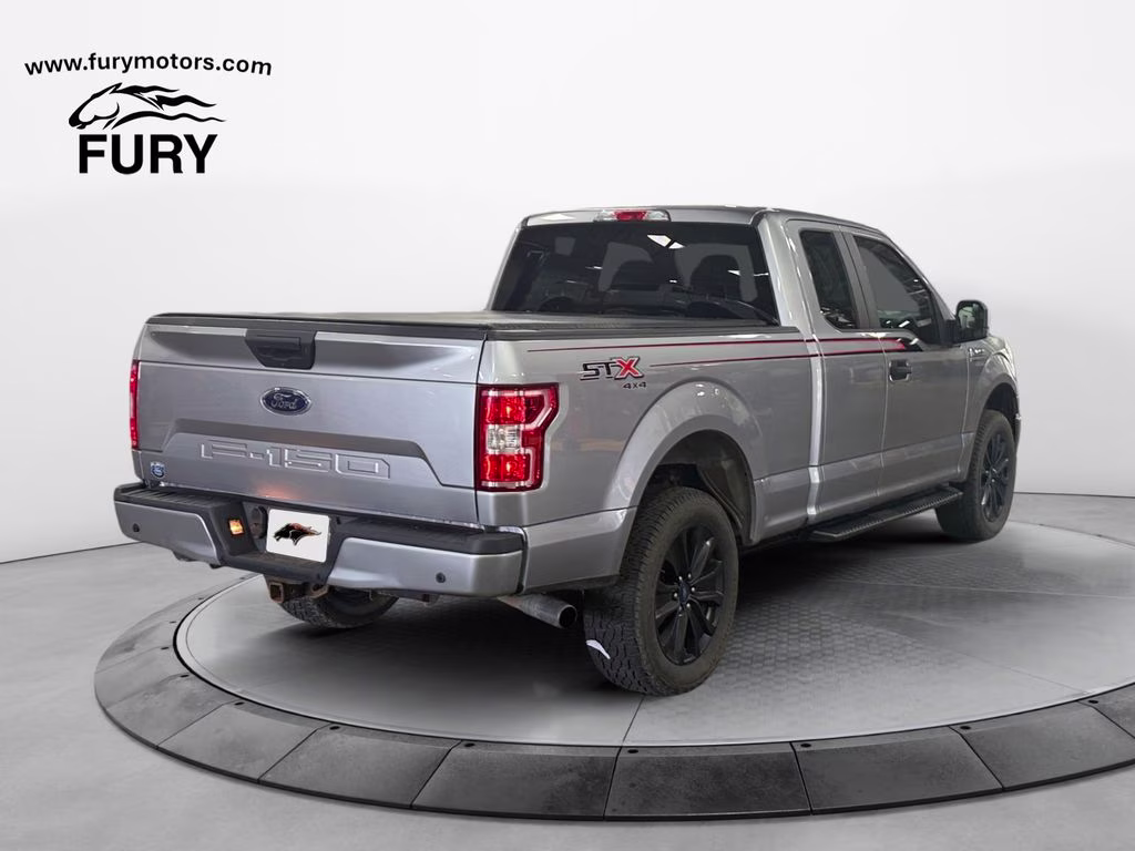 2020 Silver Metallic Ford F-150 STX Sport Appearance w/Tow Pkg 4X4 Truck