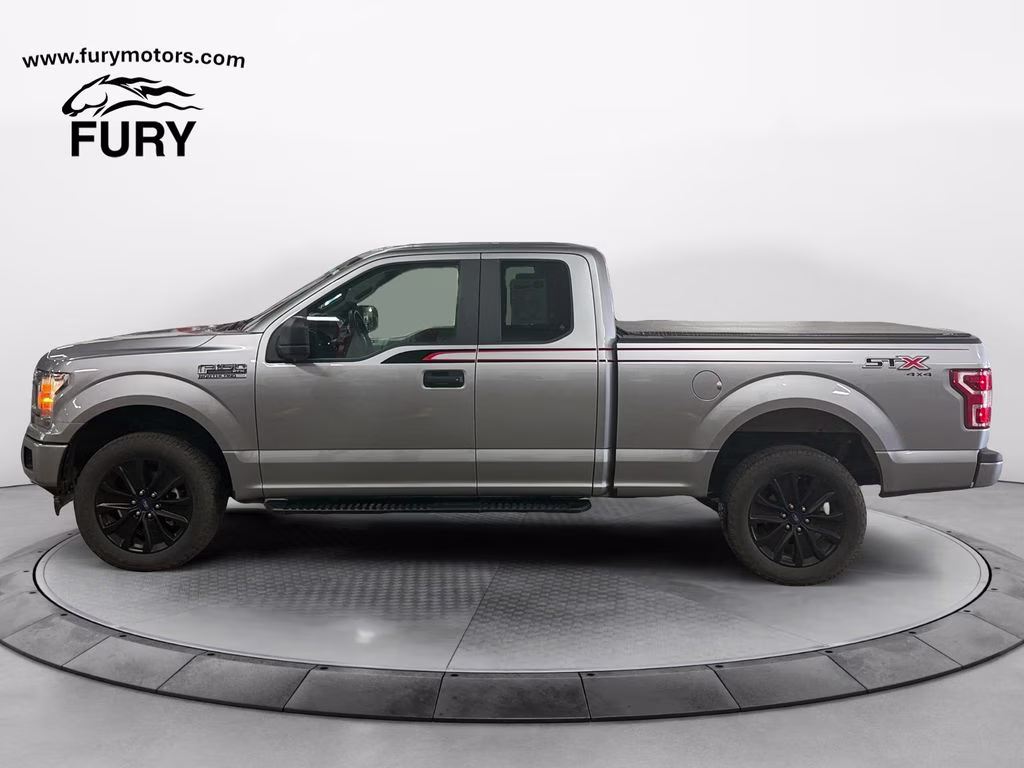 2020 Silver Metallic Ford F-150 STX Sport Appearance w/Tow Pkg 4X4 Truck
