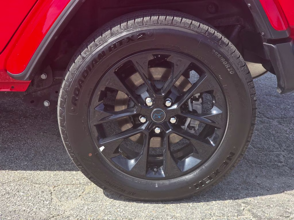 2025 Firecracker Red Clearcoat Jeep Wrangler Sahara 4xe 4X4 SUV