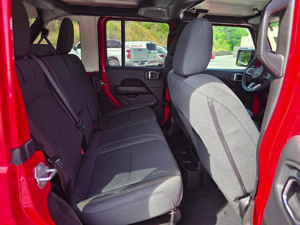 2025 Firecracker Red Clearcoat Jeep Wrangler Sahara 4xe 4X4 SUV