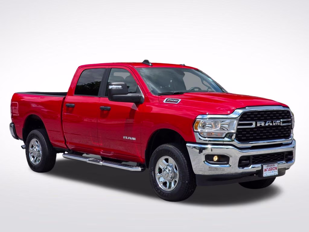 2024 Flame Red Clearcoat Ram 2500 Big Horn 4X4 Truck