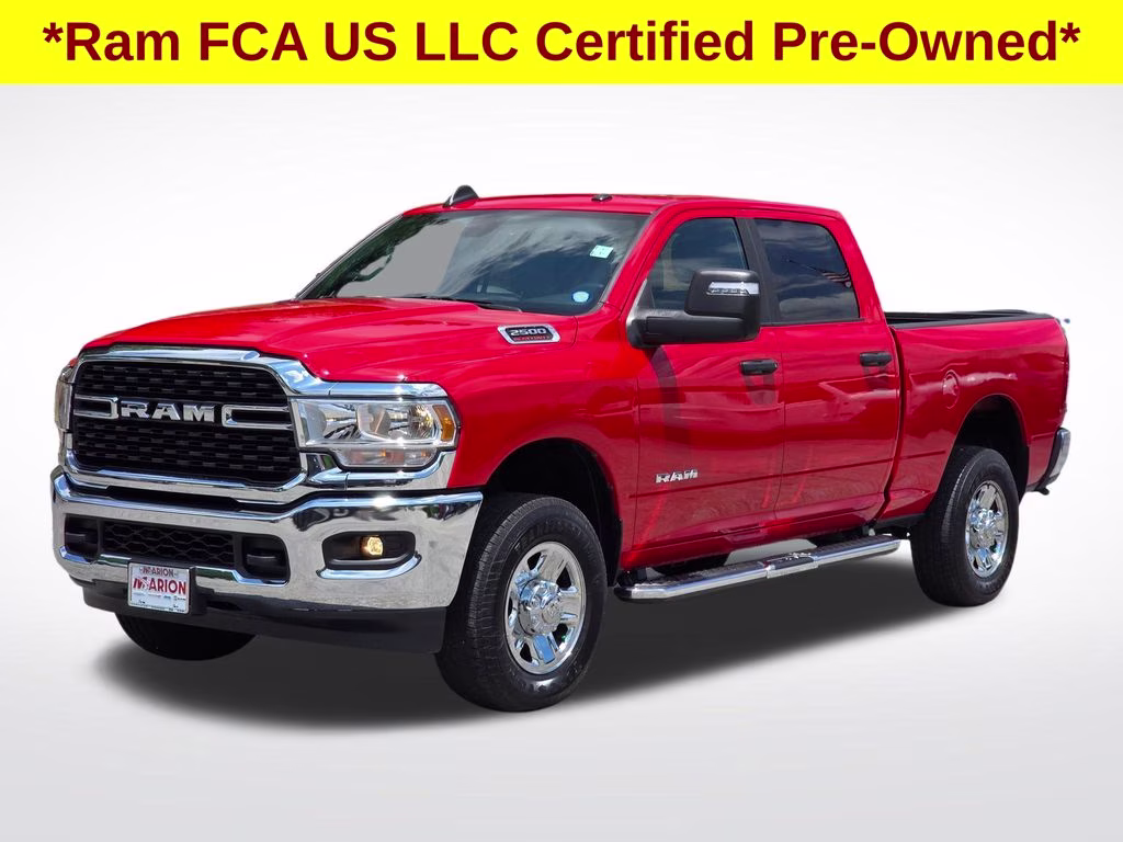 2024 Flame Red Clearcoat Ram 2500 Big Horn 4X4 Truck