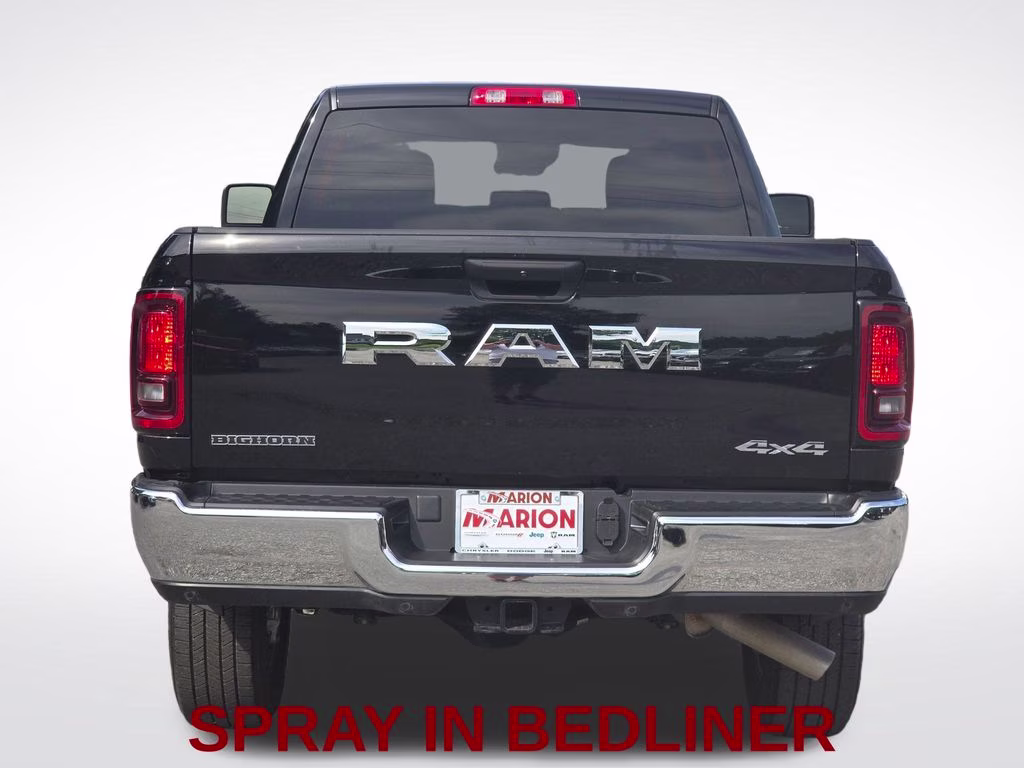 2025 Diamond Black Crystal Pearlcoat Ram 2500 Big Horn 4X4 Truck