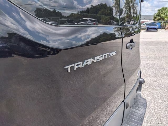 2018 Shadow Black Ford Transit-350 XL RWD Crossover
