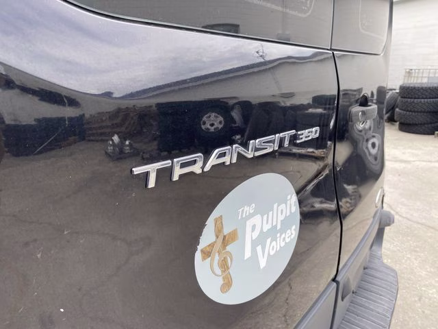 2018 Shadow Black Ford Transit-350 XL RWD Crossover