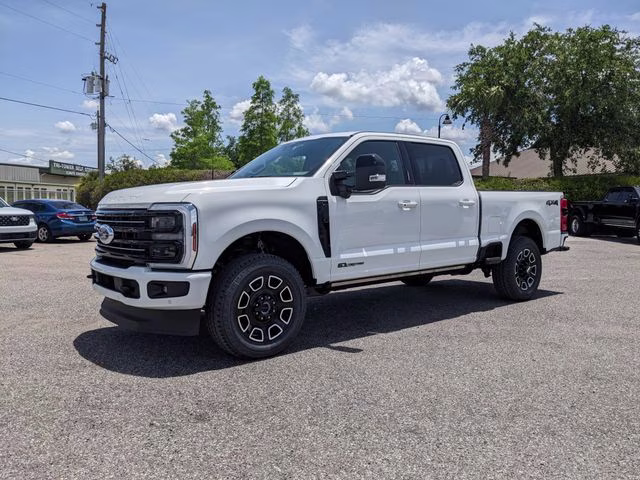 2026 Star White Metallic Tri-Coat Ford Super Duty F-250 SRW Platinum 4X4 Truck