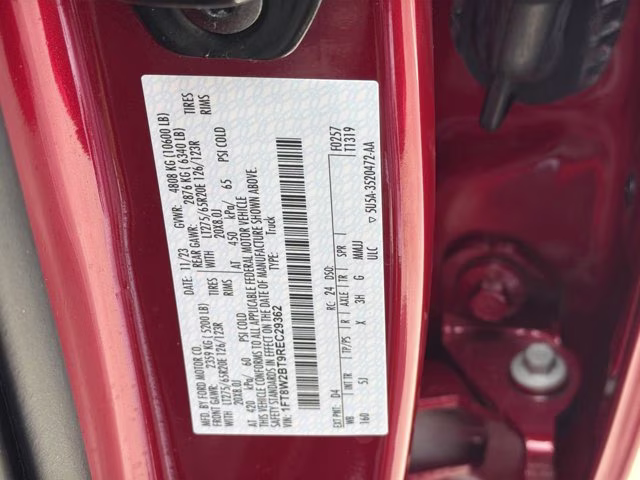 2024 Red Metallic Ford Super Duty F-250 SRW Lariat 4X4 Truck