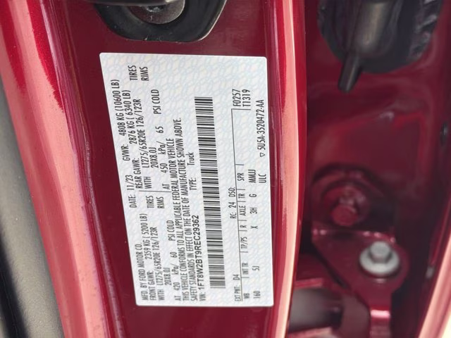 2024 Red Metallic Ford Super Duty F-250 SRW Lariat 4X4 Truck