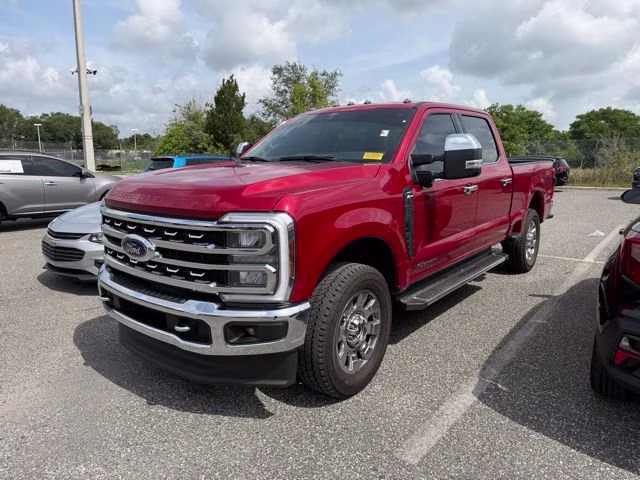 2024 Red Metallic Ford Super Duty F-250 SRW Lariat 4X4 Truck