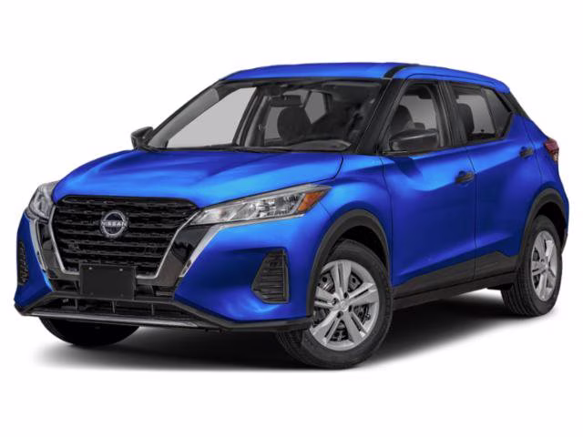 2022 Electric Blue Metallic Nissan Kicks S FWD SUV