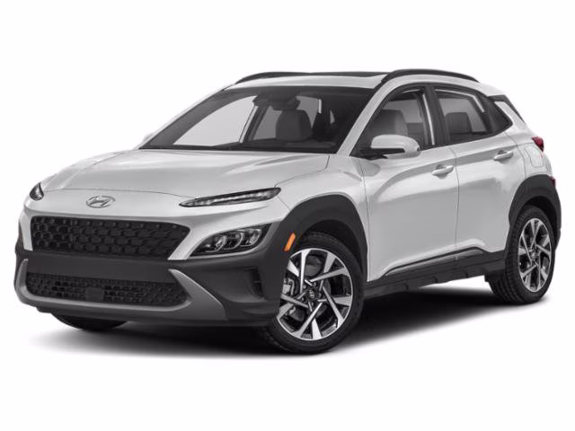 2023 Lunar White Hyundai Kona SEL FWD SUV