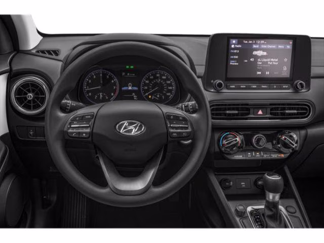 2023 Lunar White Hyundai Kona SEL FWD SUV
