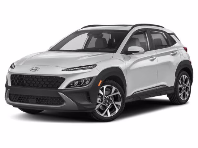 2023 Lunar White Hyundai Kona SEL FWD SUV
