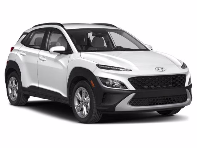 2023 Lunar White Hyundai Kona SEL FWD SUV