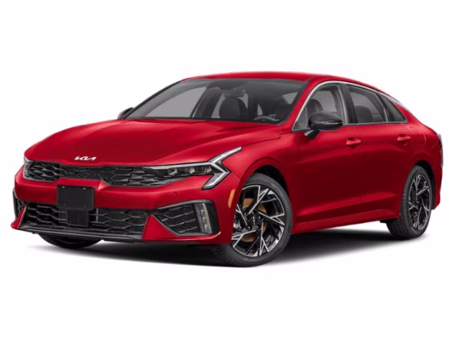 2026 Runway Red Kia K5 GT-Line AWD Sedan