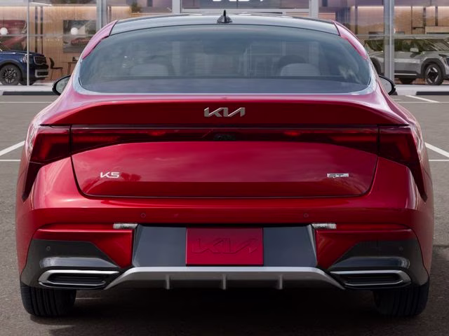2026 Runway Red Kia K5 GT-Line AWD Sedan