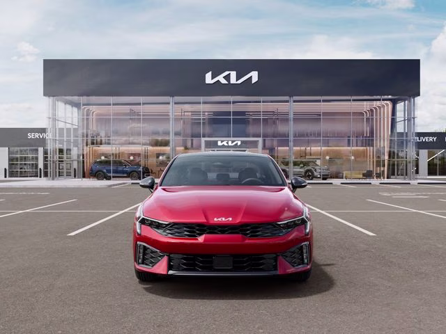 2026 Runway Red Kia K5 GT-Line AWD Sedan