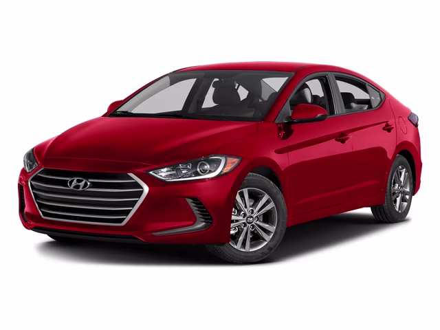 2017 Scarlet Red Hyundai Elantra SE FWD Sedan
