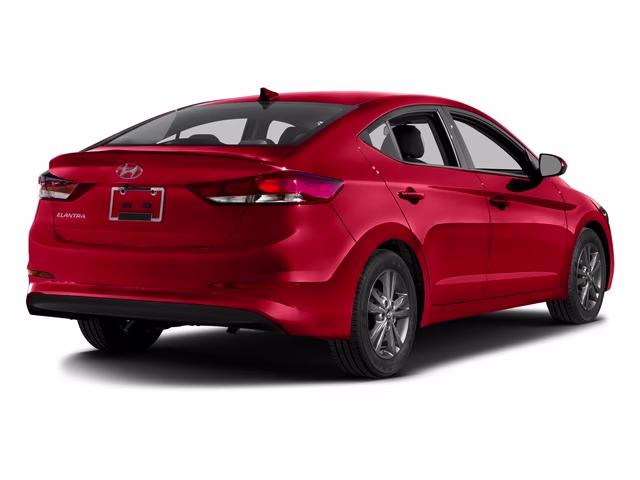 2017 Scarlet Red Hyundai Elantra SE FWD Sedan